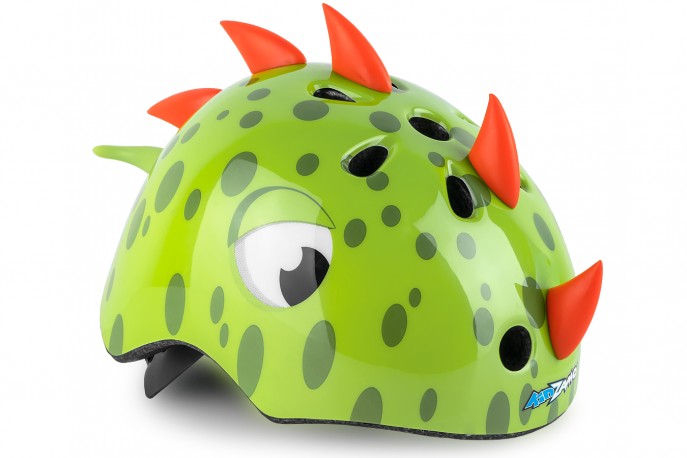 Capacete Ciclista Infantil S-216S Dinossauro - Kidzamo