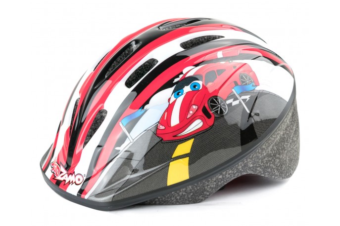 Capacete Infantil Racing Vermelho - Kidzamo