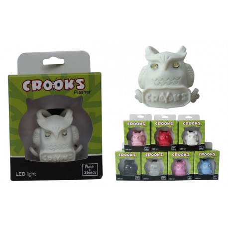 Led de Silicone Coruja Crooks