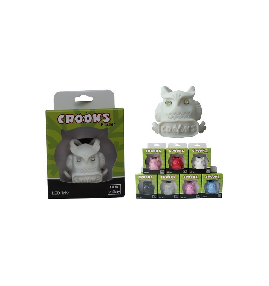 Led de Silicone Coruja Crooks