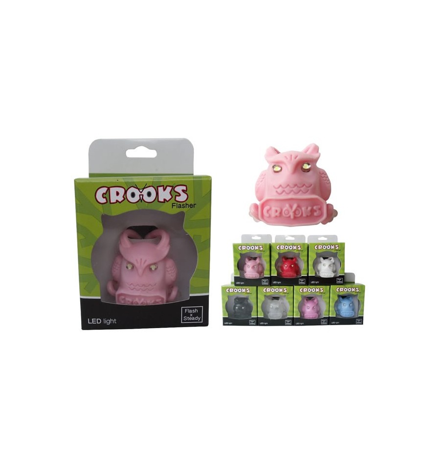 Led de Silicone Coruja Crooks