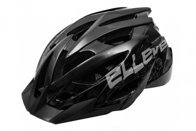 Capacete Adulto Preto com Led - ELLEVEN