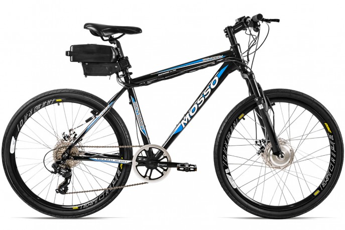 Bicicleta elétrica alumínio aro 26" Lithium 350W - Mosso