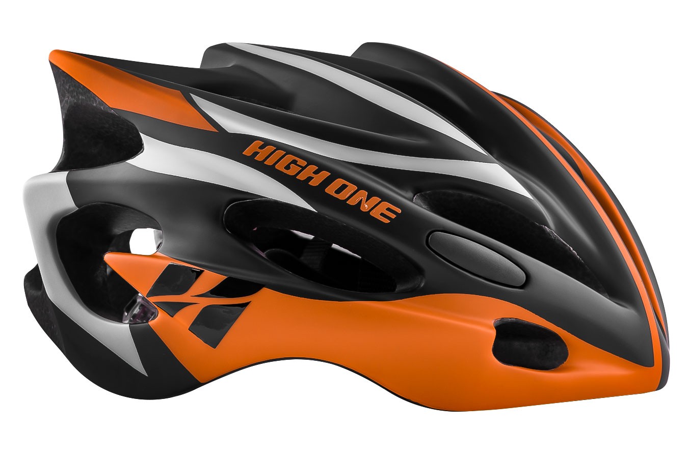 Capacete de ciclista com LED Volcano High One