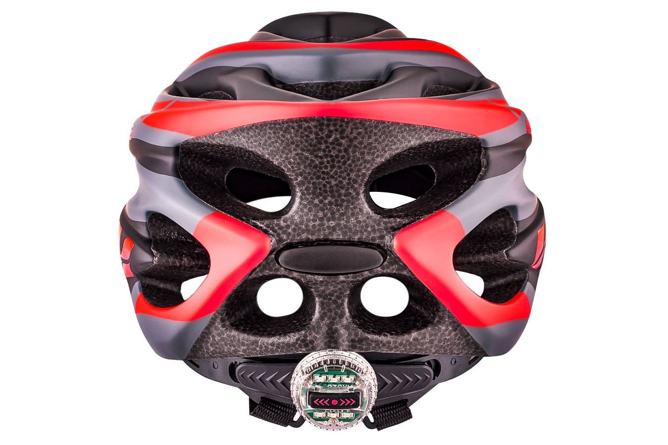 Capacete de ciclista com LED Volcano High One