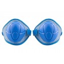 Capacete de Ciclismo Infantil azul com Kit de Proteção