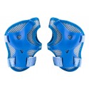 Capacete de Ciclismo Infantil azul com Kit de Proteção