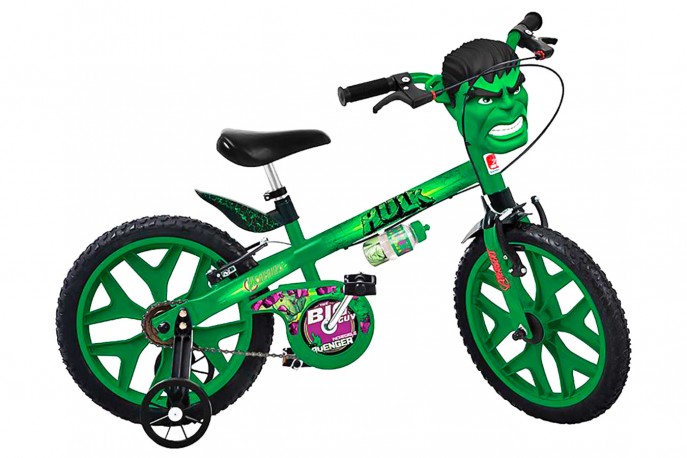 Bicicleta 16 Infantil Hulk - Bandeirante