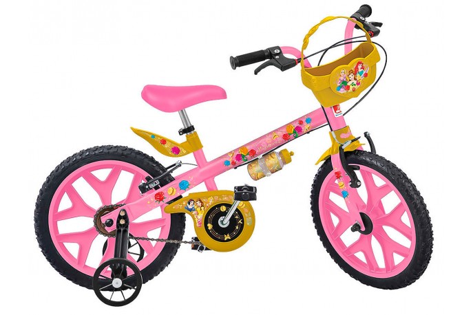 Bicicleta 16 Infantil Princesas - Bandeirante