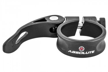 Abraçadeira de selim 34,9 mm Wild em alumínio preta - Absolute 2