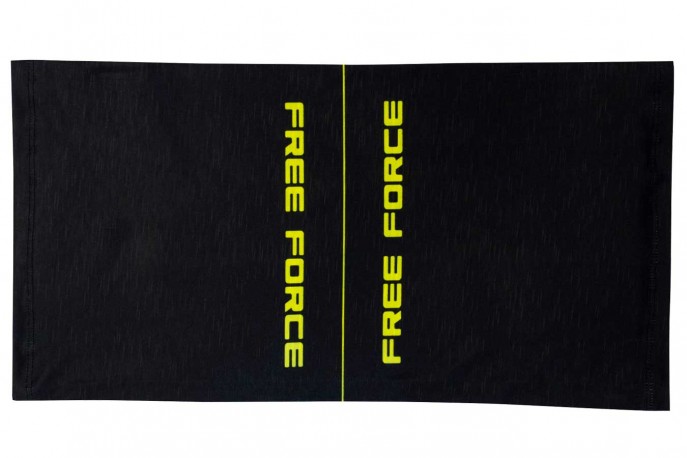 Bandana multiuso Line Preto/Amarelo Flúor Free Force