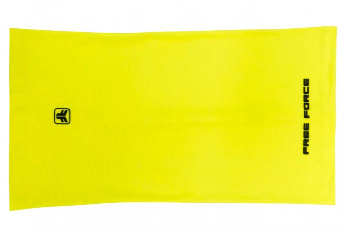 Bandana multiuso Basic Amarelo Flúor Free Force