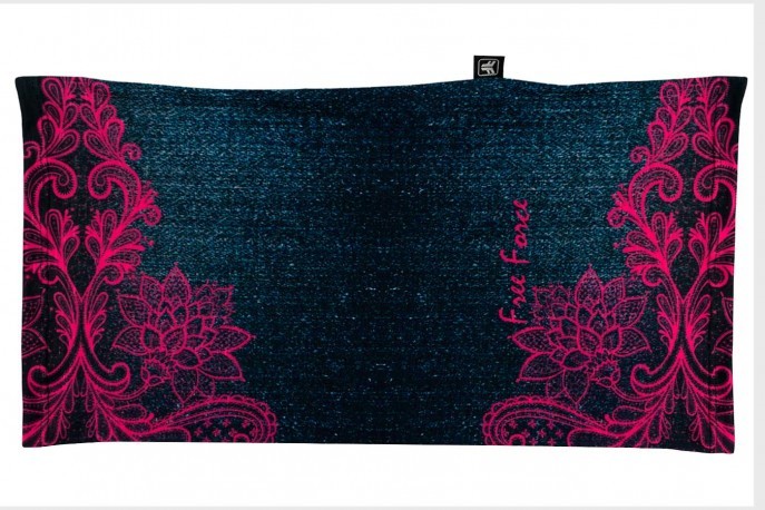 Bandana multiuso Denim Azul/Rosa Free Force