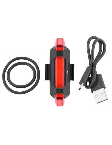 Vista Light Traseiro Recarregável USB - High One