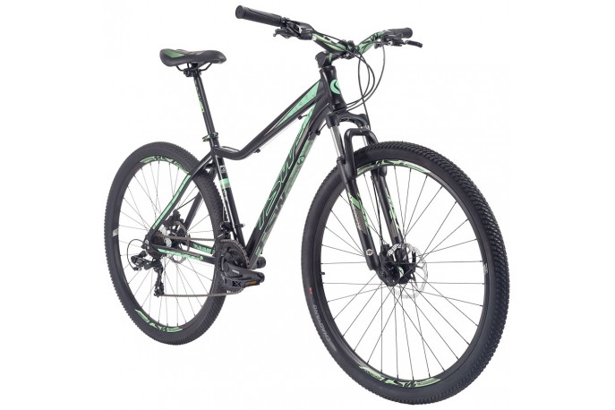 Bicicleta 29 Posh 21V Preta/Verde - TSW