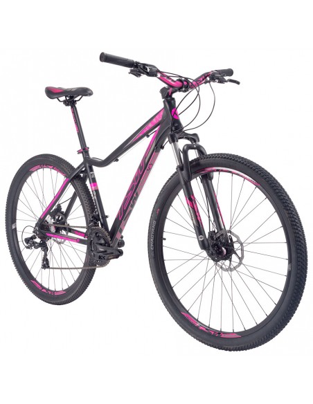 Bicicleta 29 Posh 21V Preta/Rosa - TSW