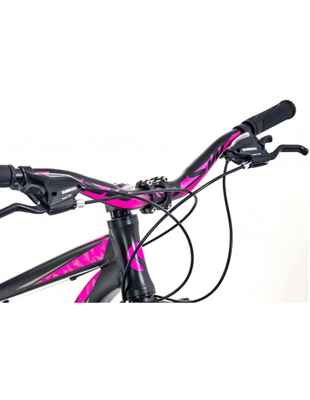 Bicicleta 29 Posh 21V Preta/Rosa - TSW