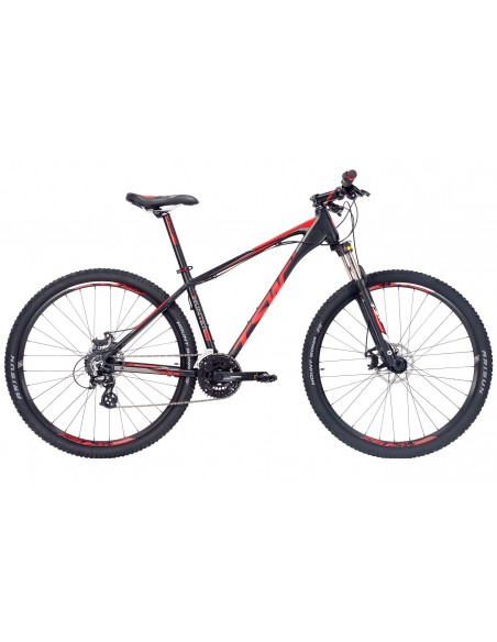 Bicicleta 29 Hunter 24V Preta/Vermelho - TSW