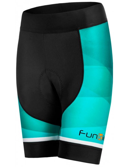 Bermuda de ciclista feminina Funkier Arona menta