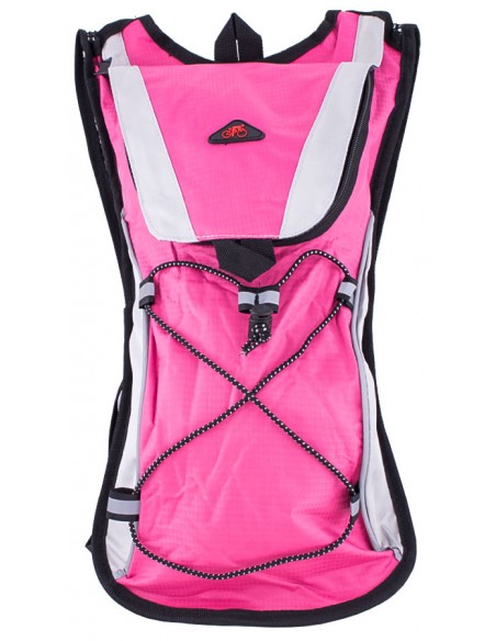 Mochila de Hidratação Rosa com Reservatório 2L - LL