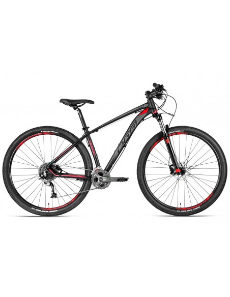 Bicicleta 29 Big Wheel 2019 7.1 preta e vermelha 27v Acera - Oggi