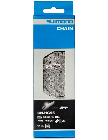 Corrente Bicicleta 116 10V CN-HG95 Deore XT - Shimano