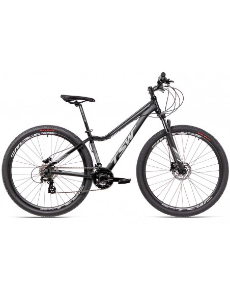 Bicicleta 29 Posh 24V Preta/Cinza 2019 - TSW