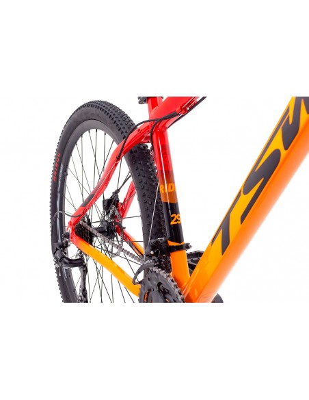 Bicicleta 29 Ride 2019 21V Laranja com vermelho - TSW