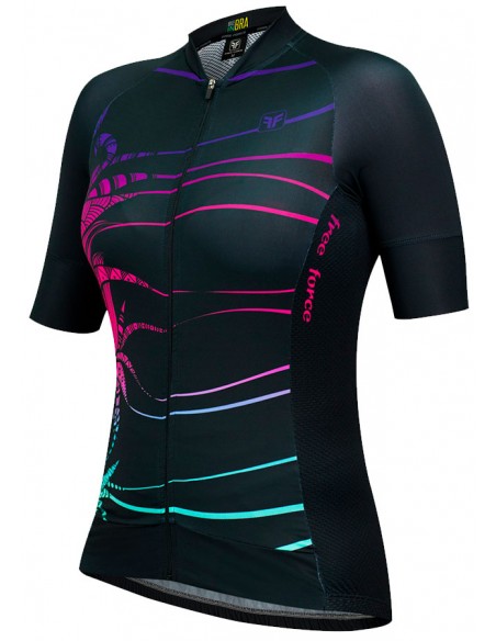 Camisa Ciclista Feminina Training Boho - Free Force