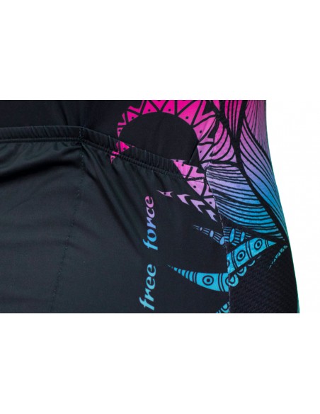 Camisa Ciclista Feminina Training Boho - Free Force