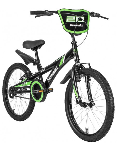 Bicicleta aro 20 Masculina Preta - Kawasaki