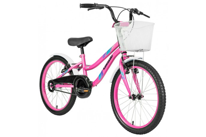 Bicicleta aro 20 Feminina Rosa - Kawasaki