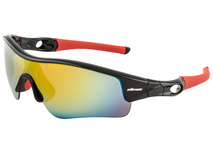 Óculos de Ciclista Mask Lente Multicolor Polarizada UV400 - Elleven