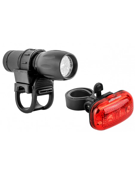 Kit Farol + Vista Light 9 LEDs Alumínio - Elleven