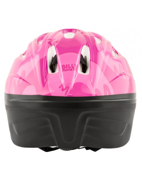 Capacete de Ciclismo Infantil Rosa com Sinalizador LED - Elleven