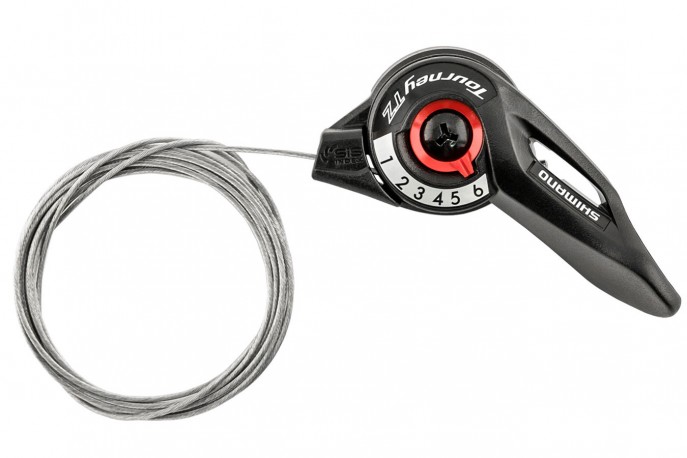 Alavanca de Câmbio 6V em Nylon Index TZ500 Lado Direito - Shimano