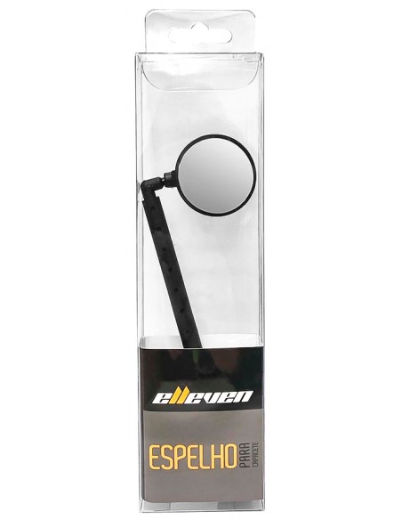 Espelho para Capacete de Ciclista Preto Elleven