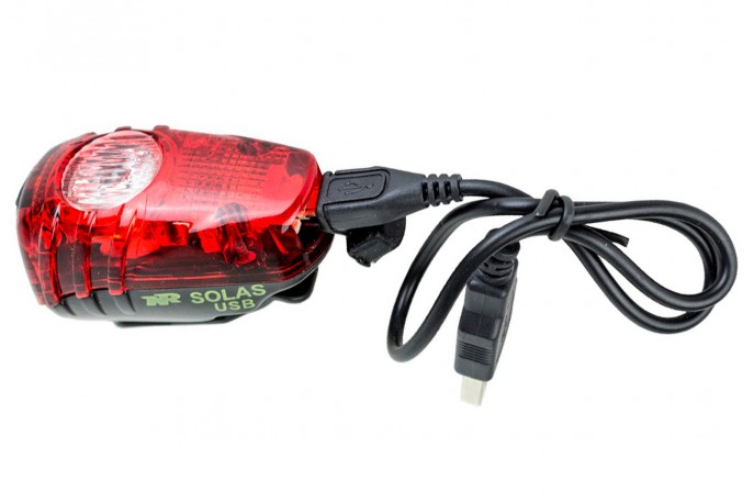 Vista Light Traseira USB Solas TL 2 Watt - Niterider