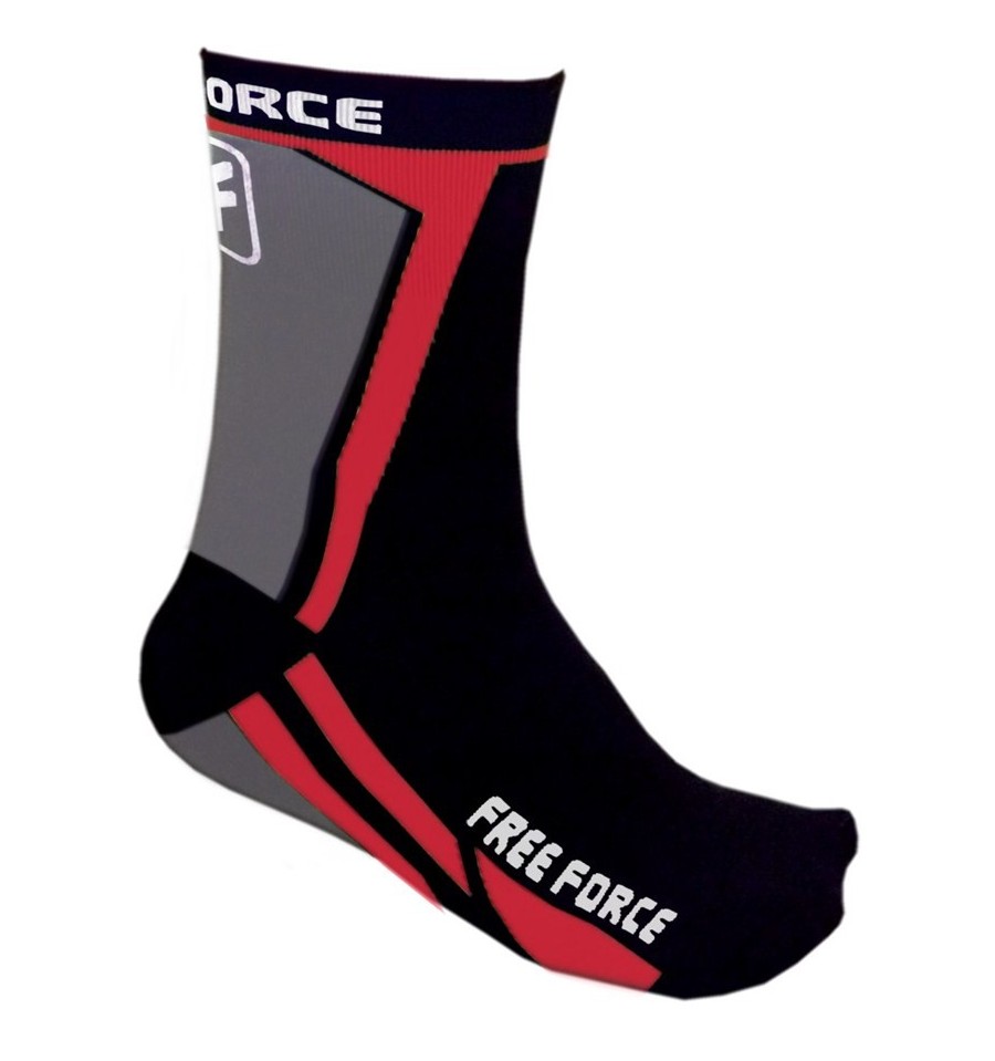 Meia de ciclismo Track Free Force