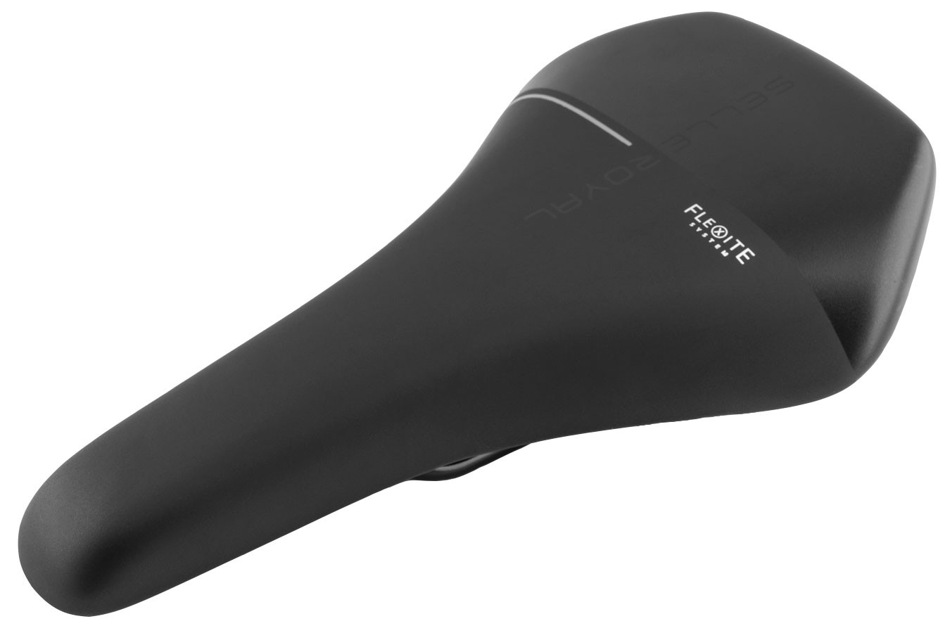 Selim MTB Essenza Sport Athletic RVS Preto Verniz/Cinza - Selle Royal