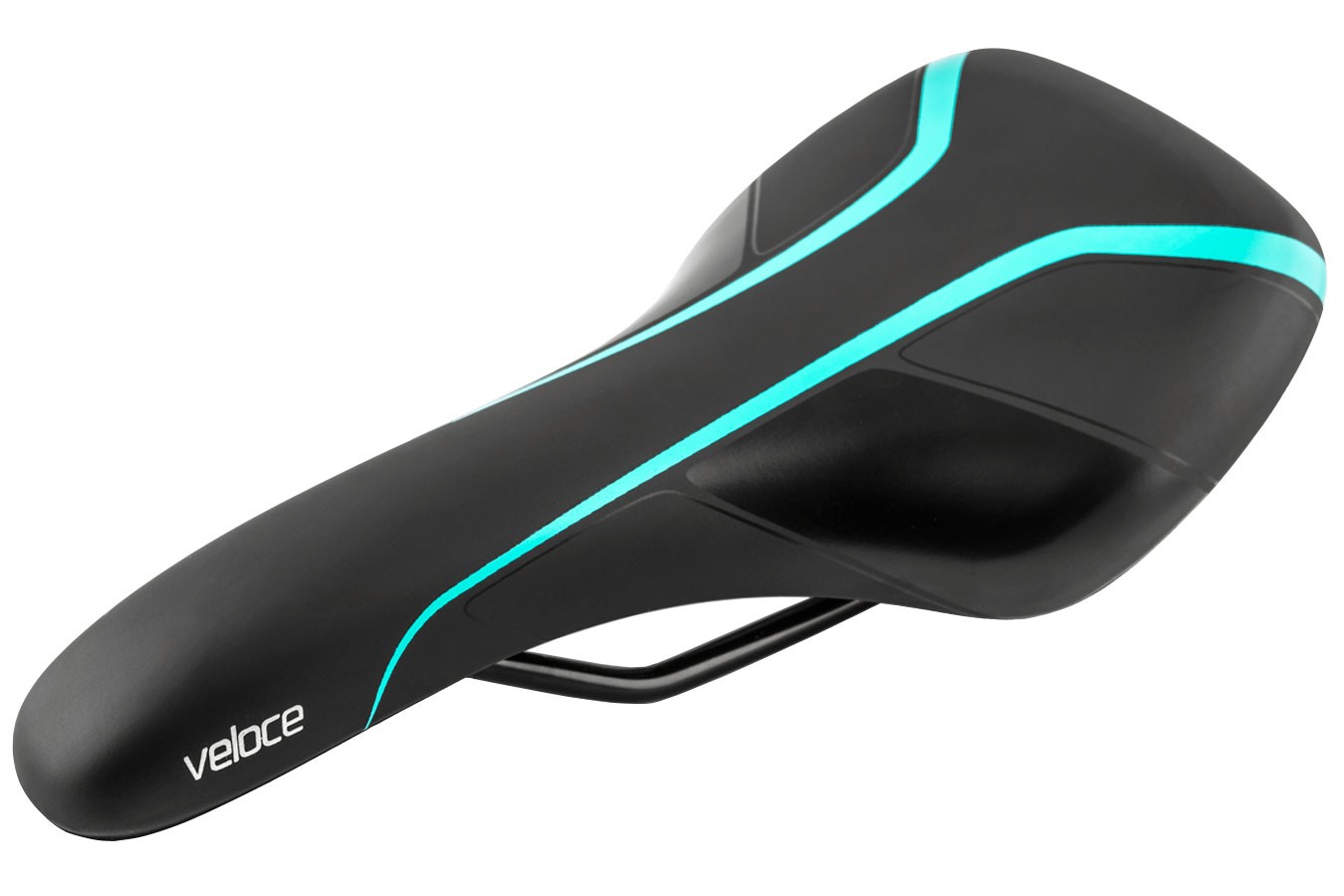 Selim MTB Veloce RVS Preto Verniz/Acqua - Selle Royal