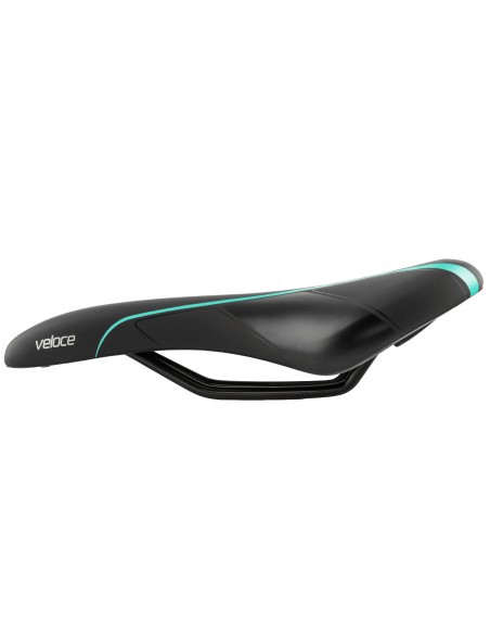 Selim MTB Veloce RVS Preto Verniz/Acqua - Selle Royal