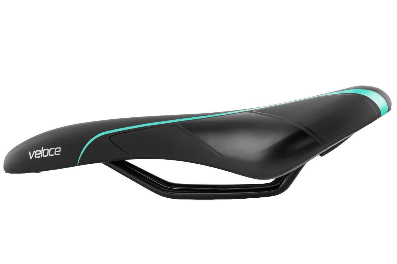 Selim MTB Veloce RVS Preto Verniz/Acqua - Selle Royal