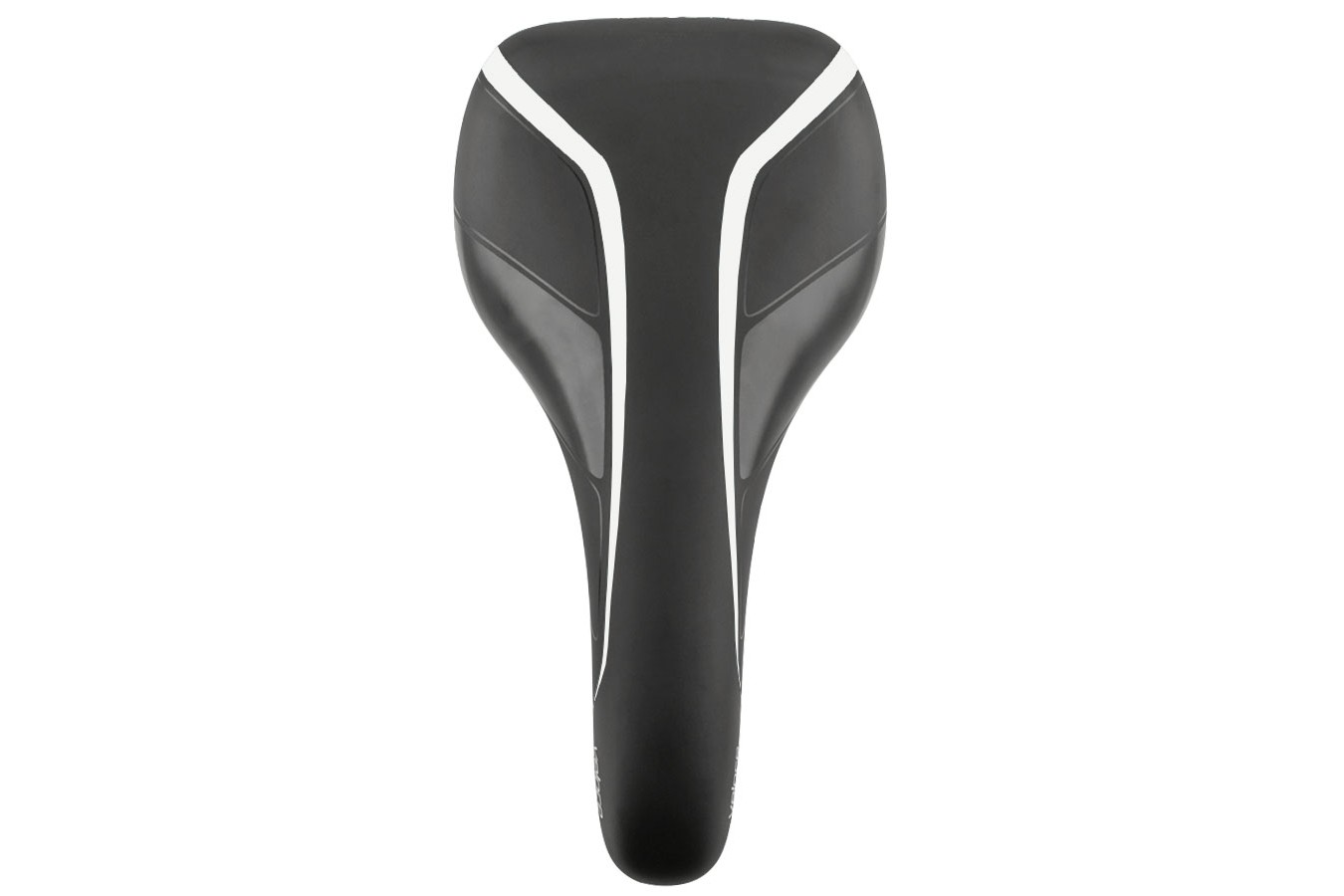 Selim MTB Veloce RVS Preto Verniz/Branco - Selle Royal