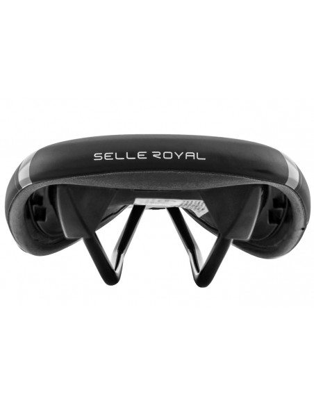 Selim MTB Veloce RVS Preto Verniz/Cinza - Selle Royal