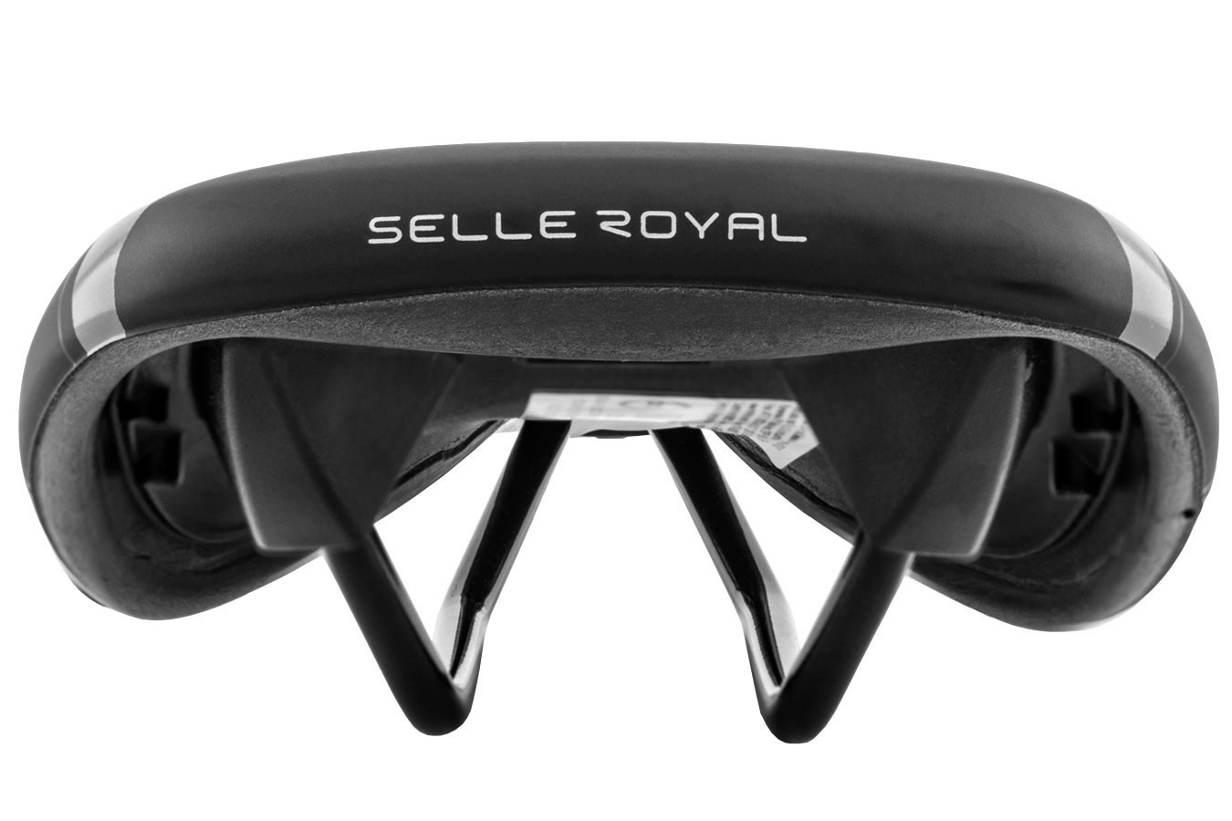 Selim MTB Veloce RVS Preto Verniz/Cinza - Selle Royal