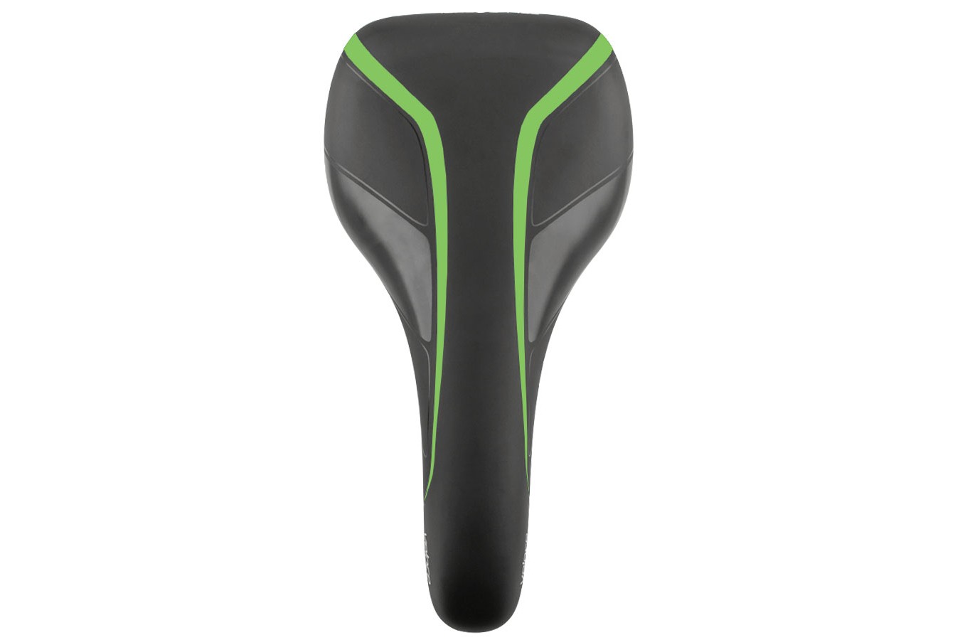 Selim MTB Veloce RVS Preto Verniz/Verde - Selle Royal