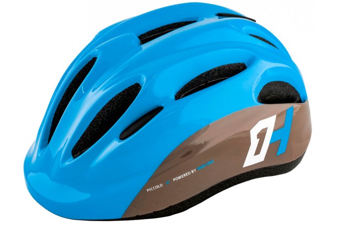 Capacete de ciclista infantil Piccolo Azul High One