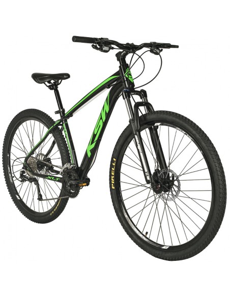 Bicicleta 29 MTB 27v Veloforce Disco Hidráulico - KSW