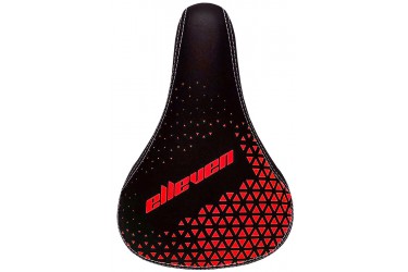 Selim Bmx Freestyle Preto com Vermelho - Elleven 2